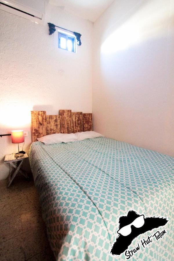 Straw Hat Hostel & Rooftop Bar Tulum Exteriör bild