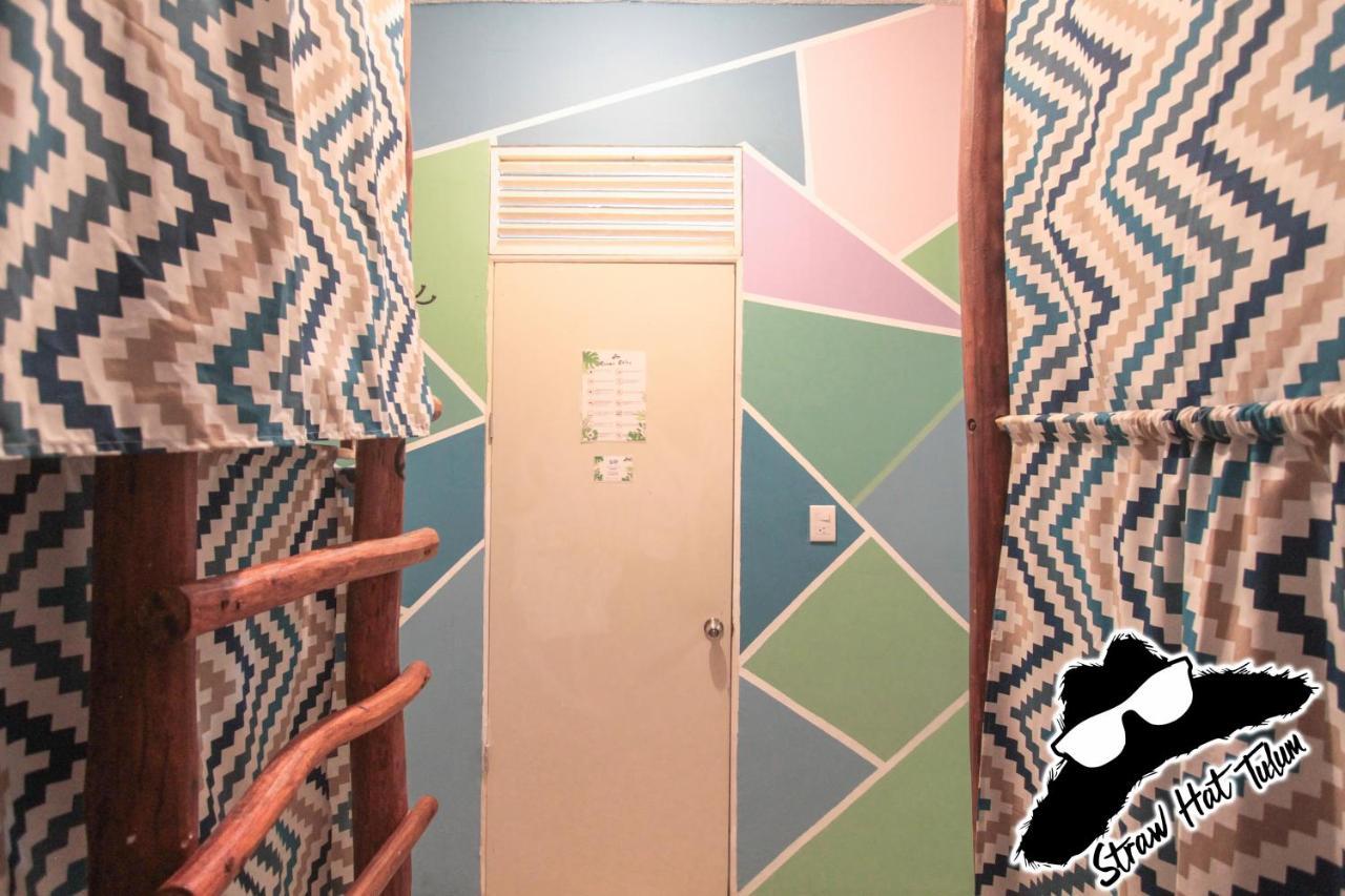 Straw Hat Hostel & Rooftop Bar Tulum Exteriör bild
