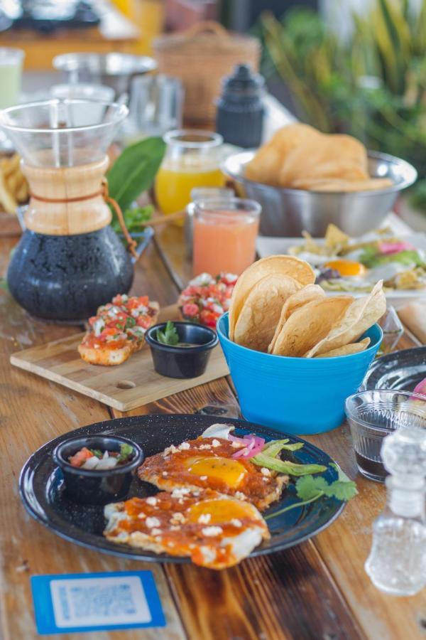 Straw Hat Hostel & Rooftop Bar Tulum Exteriör bild